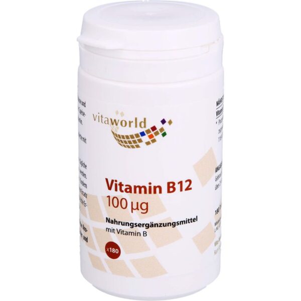 VITAMIN B12 100 µg Tabletten 180 St.