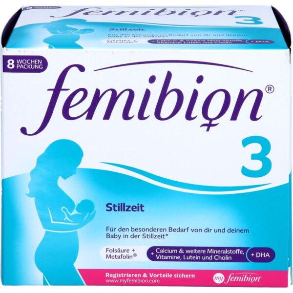 FEMIBION 3 Stillzeit Kombipackung 112 St.