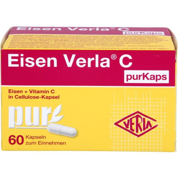 EISEN VERLA C purKaps 60 St.