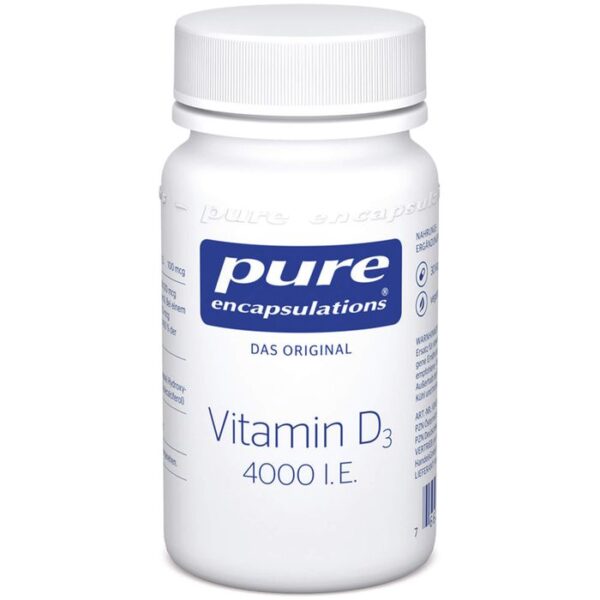 PURE ENCAPSULATIONS Vitamin D3 4000 I.E. Kapseln 30 St.