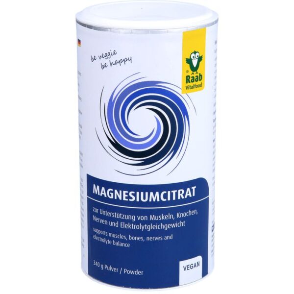 MAGNESIUMCITRAT Pulver Vorratsdose 340 g