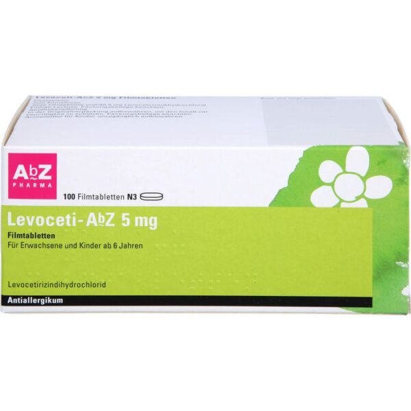 LEVOCETI-AbZ 5 mg Filmtabletten 100 St.