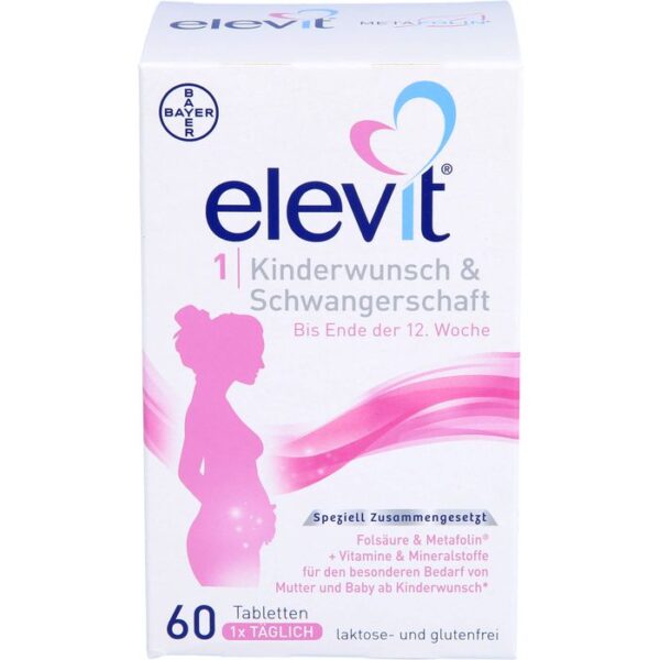 ELEVIT 1 Kinderwunsch & Schwangerschaft Tabletten 60 St.