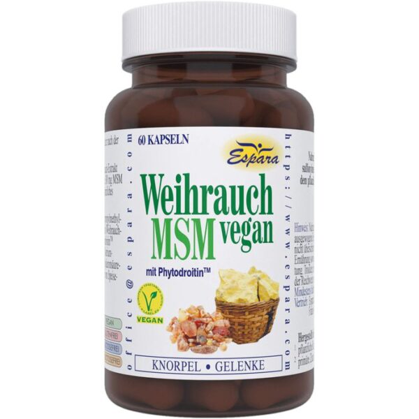 WEIHRAUCH MSM vegan Kapseln 60 St.