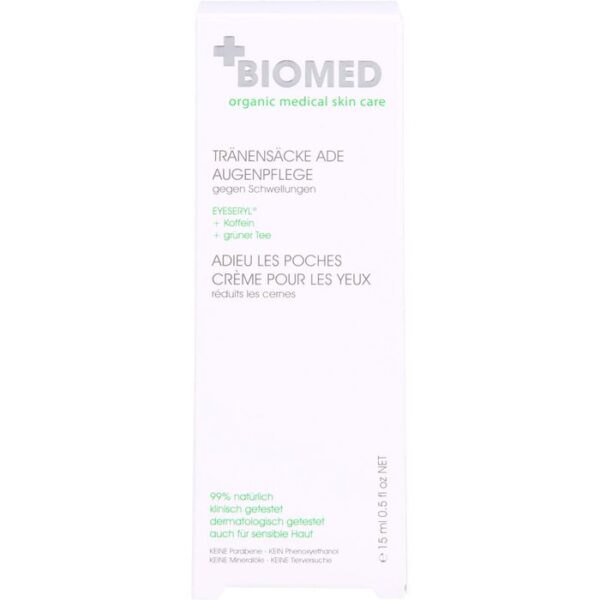 BIOMED Tränensäcke ade Creme 15 ml