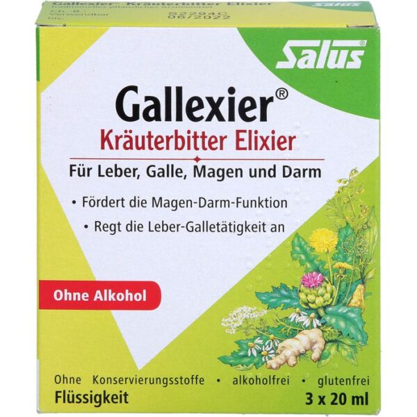 GALLEXIER Kräuterbitter Elixier Salus Flü.z.E. 60 ml