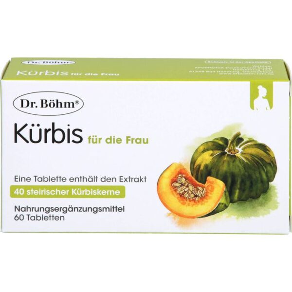 DR.BÖHM Kürbis für die Frau Tabletten 60 St.