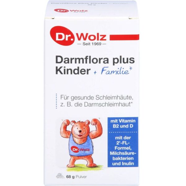 DARMFLORA plus Kinder+Familie Pulver 68 g