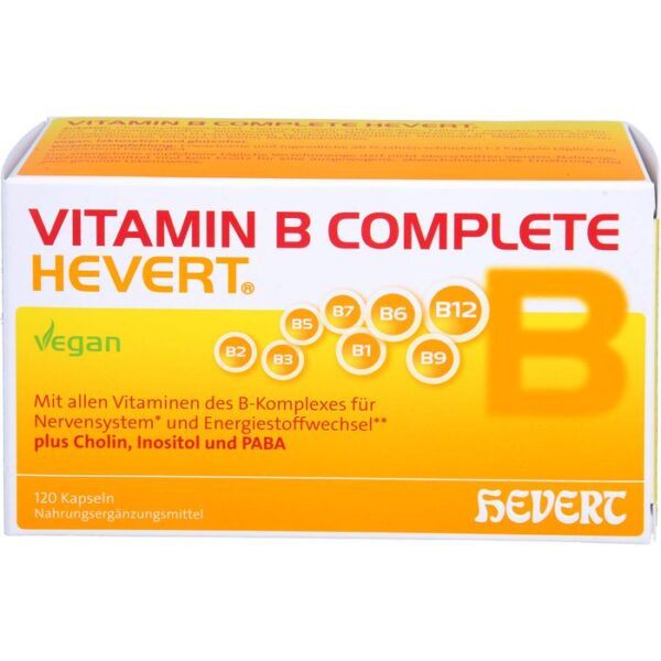 VITAMIN B COMPLETE Hevert Kapseln 120 St.