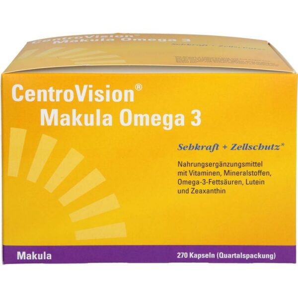 CENTROVISION Makula Omega-3 Kapseln 270 St.