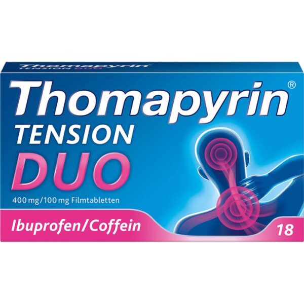 THOMAPYRIN TENSION DUO 400 mg/100 mg Filmtabletten 18 St.