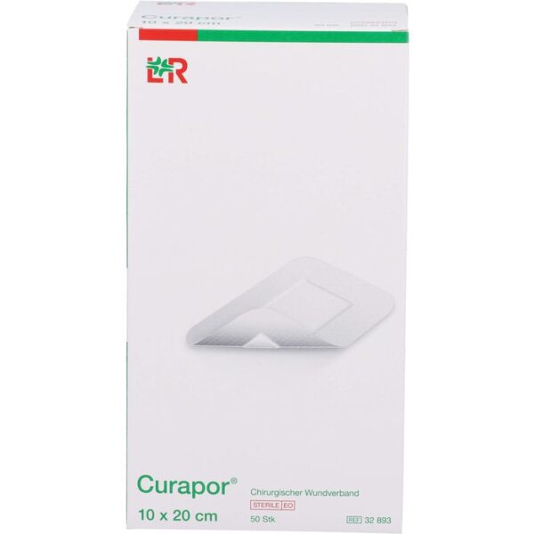 CURAPOR Wundverband steril chirurgisch 10x20 cm 50 St.