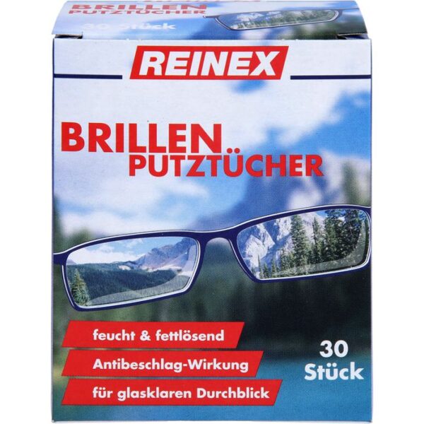 BRILLENPUTZTÜCHER Reinex 30 St.