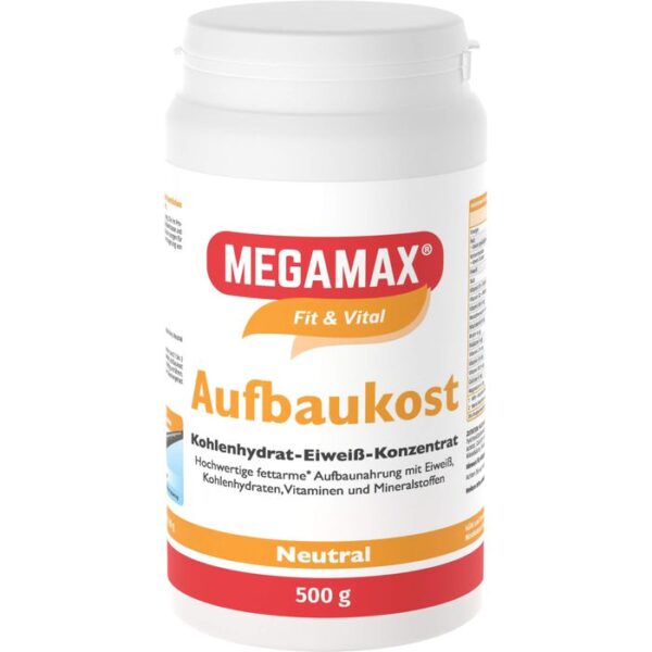 MEGAMAX Aufbaukost neutral Pulver 500 g