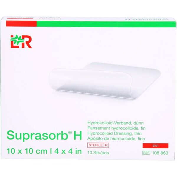 SUPRASORB H Hydrokoll.Verb.dünn 10x10 cm 10 St.