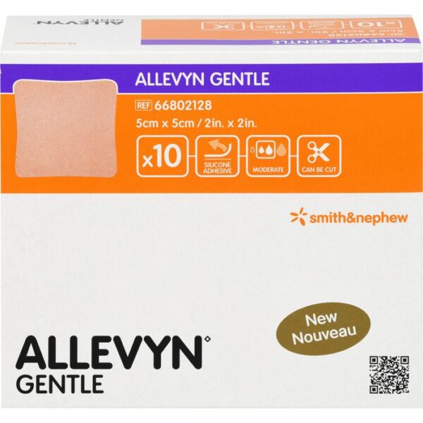 ALLEVYN Gentle 5x5 cm Schaumverb. 10 St.