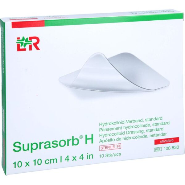 SUPRASORB H Hydrokoll.Verb.standard 10x10 cm 10 St.