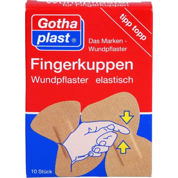 GOTHAPLAST Fingerkuppenwundpfl.elastisch 2 Größen 10 St.