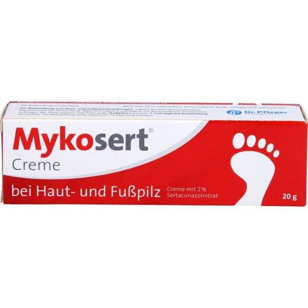 MYKOSERT Creme bei Haut- und Fußpilz 20 g