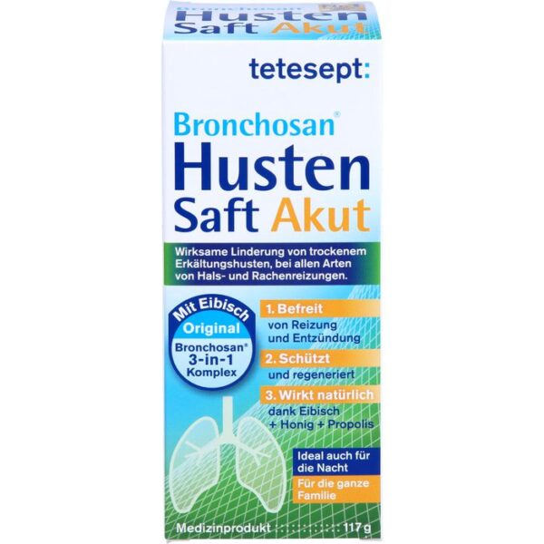 TETESEPT Bronchosan Husten Akut Saft 117 g