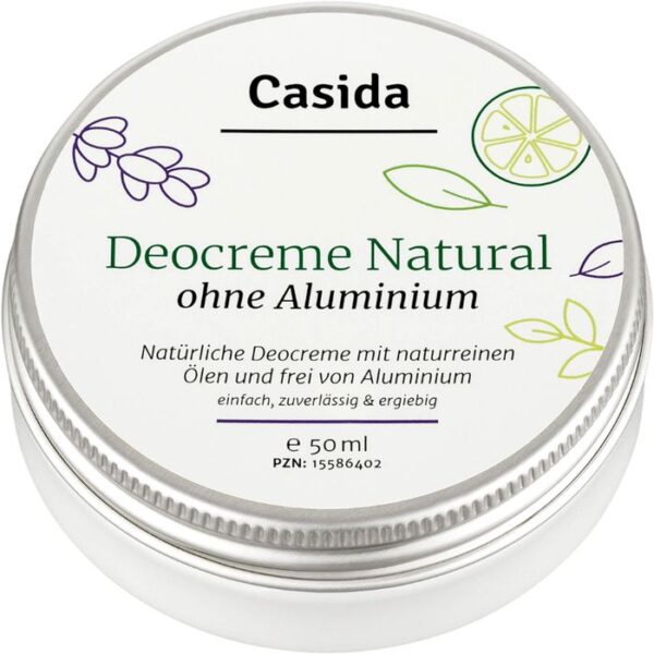 DEO CREME ohne Aluminium natural 50 ml