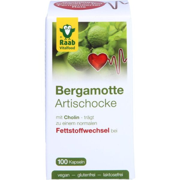 BERGAMOTTE ARTISCHOCKE mit Cholin Kapseln 100 St.