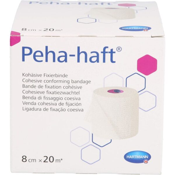 PEHA-HAFT Fixierbinde latexfrei 8 cmx20 m 1 St.