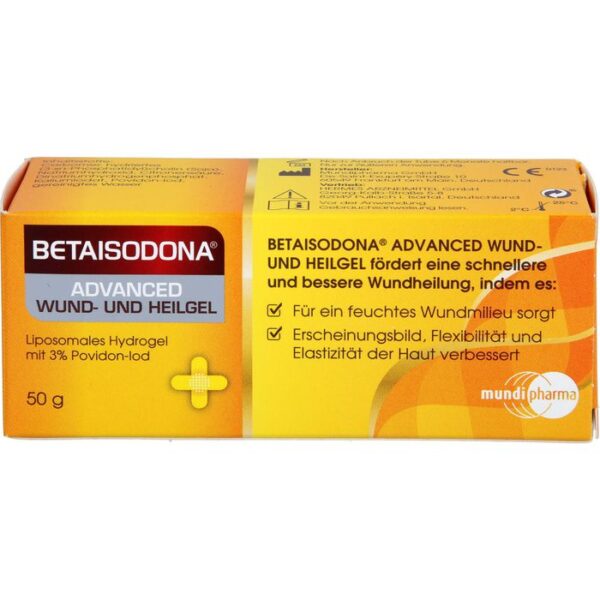 BETAISODONA Advanced Wund- und Heilgel 50 g