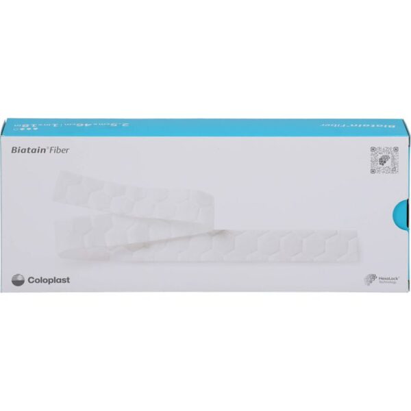 BIATAIN Fiber 2,5x46 cm Faserverband Tamponade 10 St.