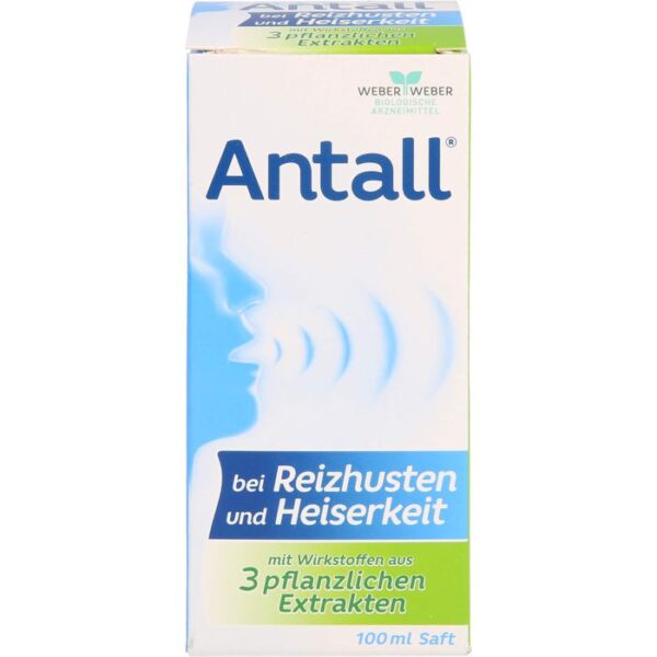 ANTALL bei Reizhusten und Heiserkeit Saft 100 ml