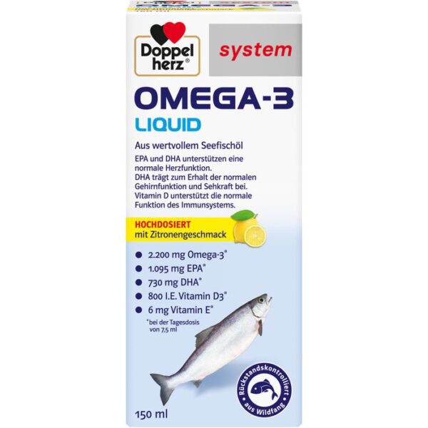 DOPPELHERZ Omega-3 Liquid system 150 ml