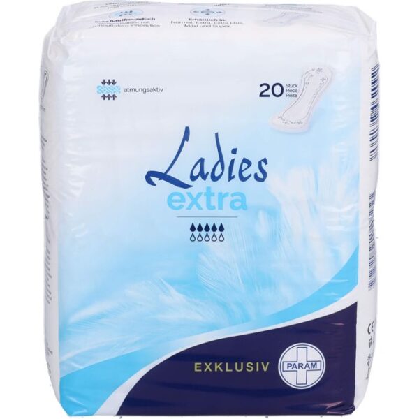 PARAM LADIES EXKLUSIV Inkontinenz-Einl.extra 20 St.