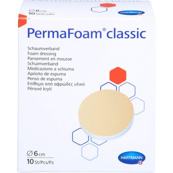 PERMAFOAM classic Schaumverband rund 6 cm 10 St.