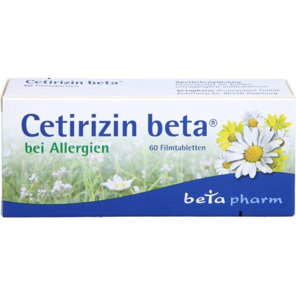 CETIRIZIN beta Filmtabletten 60 St.