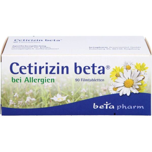 CETIRIZIN beta Filmtabletten 90 St.