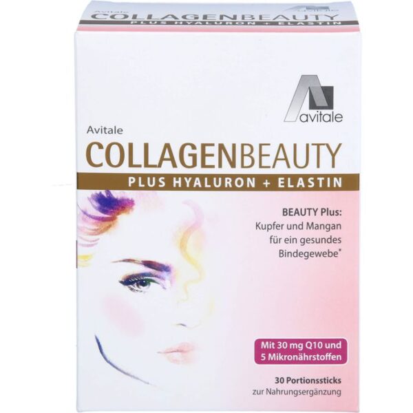 COLLAGENBEAUTY plus Hyaluron+Elastin Sticks 30 St.