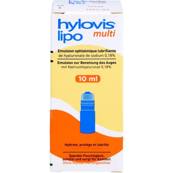 HYLOVIS lipo multi Augentropfen 10 ml