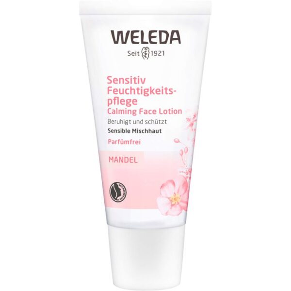 WELEDA Mandel Sensitiv Feuchtigkeitspflege Lotion 30 ml