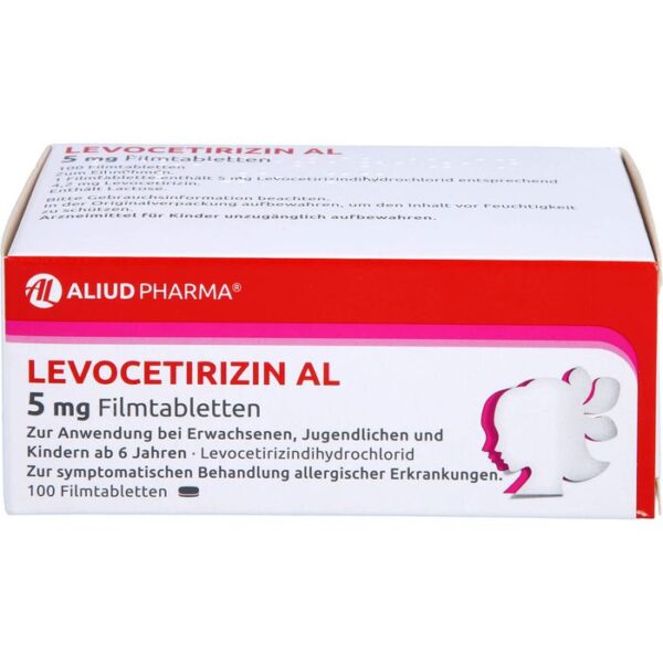 LEVOCETIRIZIN AL 5 mg Filmtabletten 100 St.