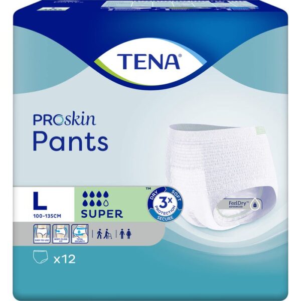 TENA PANTS Super L bei Inkontinenz 12 St.