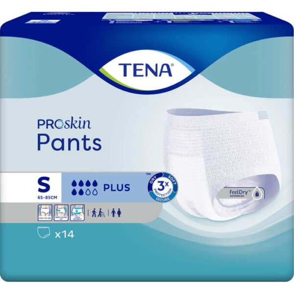 TENA PANTS Plus S bei Inkontinenz 14 St.