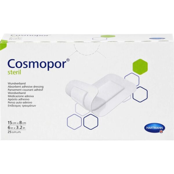 COSMOPOR steril Wundverband 8x15 cm 25 St.