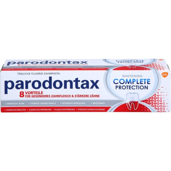 PARODONTAX Complete Protection whitening Zahncreme 75 ml