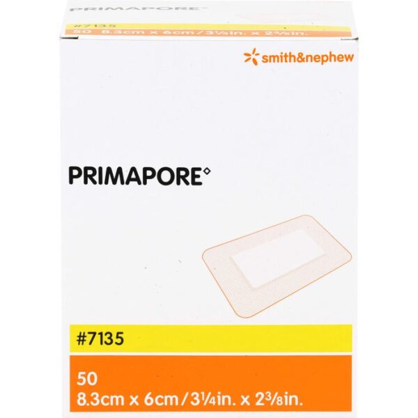 PRIMAPORE 6x8,3 cm Wundverband steril 50 St.