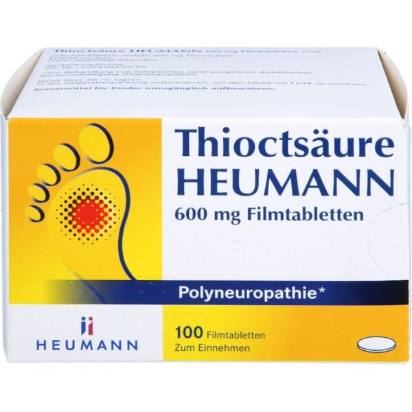 THIOCTSÄURE HEUMANN 600 mg Filmtabletten 100 St.