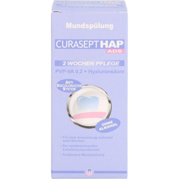 CURASEPT HAP020 PVP-VA 0,20+Hyaluron Mundspülung 200 ml