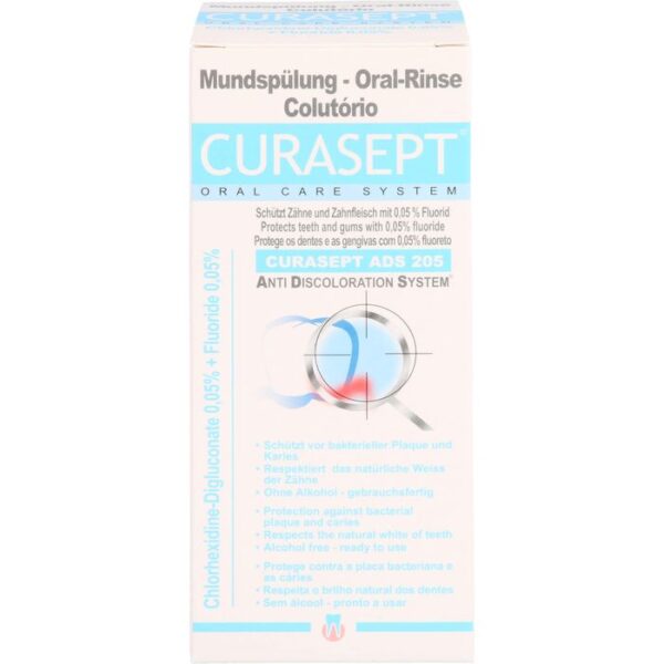 CURASEPT 0,05% Chlorhexidin ADS 205 Mundspülung 200 ml