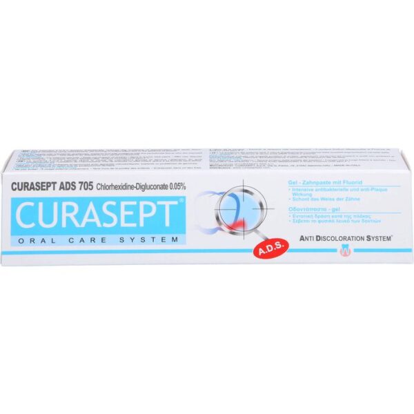 CURASEPT Zahnpasta 0,05% CHX ADS 705 75 ml