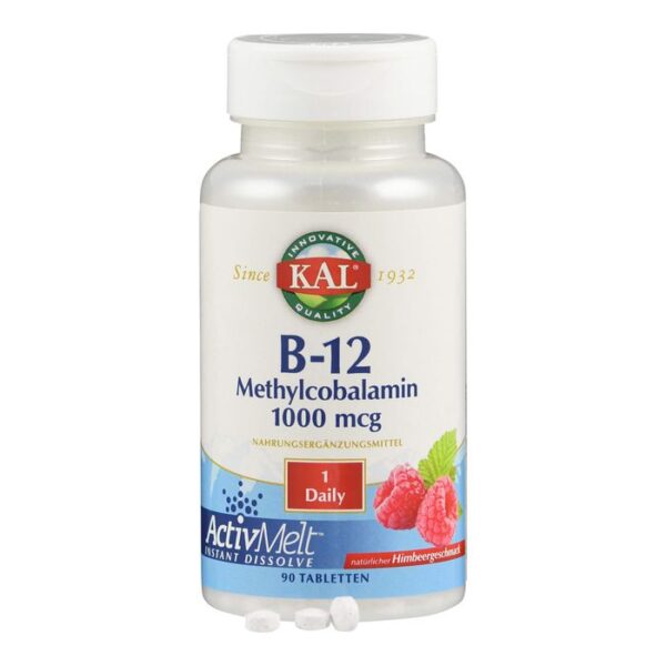 METHYLCOBALAMIN Vit.B12 1000 µg ActivMelt Lut.-T. 90 St.