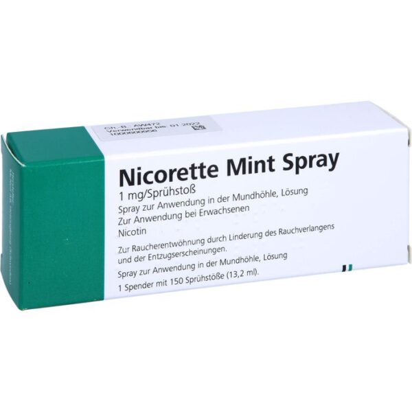 NICORETTE Mint Spray 1 mg/Sprühstoß 1 St.